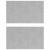 Trepte Dreptunghiular 2 pcs Argintiu 50 x 30 cm Aluminiu GartenMobel Dekor