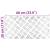 Trepte Dreptunghiular 2 pcs Argintiu 60 x 30 cm Aluminiu GartenMobel Dekor