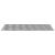 Trepte Dreptunghiular 2 pcs Argintiu 60 x 30 cm Aluminiu GartenMobel Dekor