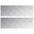 Trepte Dreptunghiular 2 pcs Argintiu 90 x 30 cm Aluminiu GartenMobel Dekor
