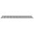Trepte Dreptunghiular 2 pcs Argintiu 90 x 30 cm Aluminiu GartenMobel Dekor