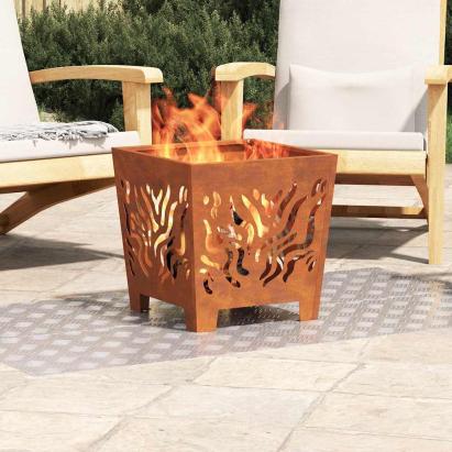 Trepte Dreptunghiular 4 pcs Argintiu 70 x 40 cm Aluminiu GartenMobel Dekor