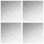 Trepte Pătrat 4 pcs Argintiu 50 x 50 cm Aluminiu GartenMobel Dekor