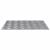 Trepte Dreptunghiular 2 pcs Argintiu 60 x 50 cm Aluminiu GartenMobel Dekor