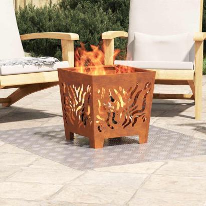 Trepte Dreptunghiular 4 pcs Argintiu 60 x 50 cm Aluminiu GartenMobel Dekor