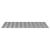 Trepte Dreptunghiular 2 pcs Argintiu 90 x 50 cm Aluminiu GartenMobel Dekor
