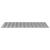 Trepte Dreptunghiular 2 pcs Argintiu 100 x 50 cm Aluminiu GartenMobel Dekor