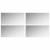 Trepte Dreptunghiular 4 pcs Argintiu 100 x 50 cm Aluminiu GartenMobel Dekor