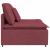Modul central canapea modulară cu perne, roșu vin, 100 cm GartenMobel Dekor