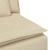 Modul central canapea modulară cu perne, crem, 100 cm GartenMobel Dekor