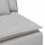 Modul central canapea modulară cu perne, gri nor, 100 cm GartenMobel Dekor