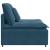 Modul central canapea modulară cu perne, albastru, 100 cm GartenMobel Dekor