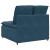 Modul central canapea modulară cu perne, albastru, 100 cm GartenMobel Dekor