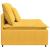 Modul central canapea modulară cu perne, galben deschis, 100 cm GartenMobel Dekor