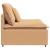 Modul central canapea modulară cu perne, bej, 100 cm GartenMobel Dekor
