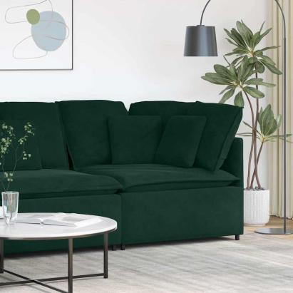 Modul modular de colț pentru canapea cu perne 100 cm GartenMobel Dekor