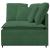 Modul de colț pentru canapea modulară cu perne verde închis 100 cm GartenMobel Dekor