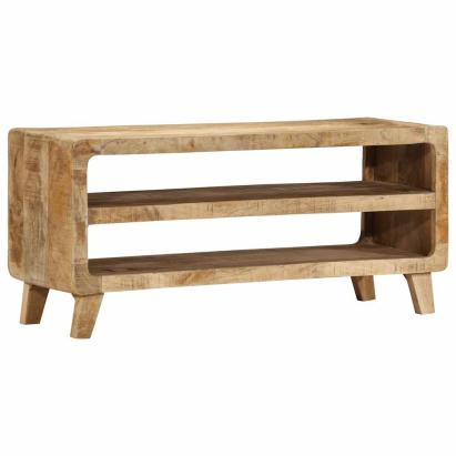 Dulap TV, 105x46x32 cm, lemn masiv mango brut GartenMobel Dekor