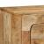 Dulap TV montat pe perete 100x32x25 cm lemn masiv Mango brut GartenMobel Dekor