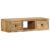 Dulap TV montat pe perete 100x32x25 cm lemn masiv Mango brut GartenMobel Dekor