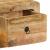 Dulap TV montat pe perete 100x32x25 cm lemn masiv Mango brut GartenMobel Dekor