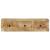 Dulap TV montat pe perete 100x32x25 cm lemn masiv Mango brut GartenMobel Dekor