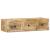 Dulap TV montat pe perete 100x32x25 cm lemn masiv Mango brut GartenMobel Dekor