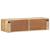 Dulap TV montat pe perete 100x32x25 cm lemn masiv Mango brut GartenMobel Dekor