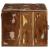 Dulap TV montat pe perete 100x32x25 cm, lemn masiv reciclat GartenMobel Dekor