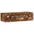 Dulap TV montat pe perete 100x32x25 cm, lemn masiv reciclat GartenMobel Dekor