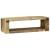 Cabinet TV cu raft Maro 80 x 30 x 25 cm Lemn masiv de mango GartenMobel Dekor