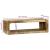Cabinet TV cu raft Maro 80 x 30 x 25 cm Lemn masiv de mango GartenMobel Dekor