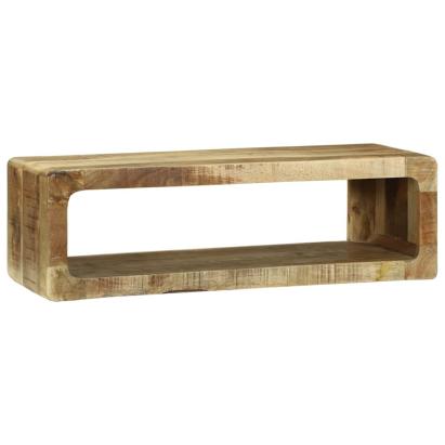 Cabinet TV cu raft Maro 80 x 30 x 25 cm Lemn masiv de mango GartenMobel Dekor