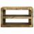 Cabinet TV cu raft Maro 60 x 32 x 36 cm Lemn masiv de mango GartenMobel Dekor