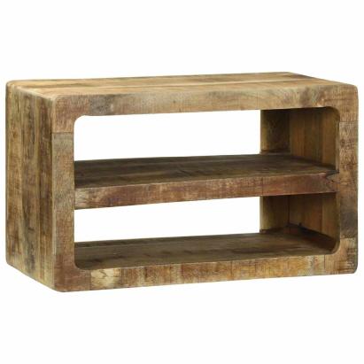 Cabinet TV cu raft Maro 60 x 32 x 36 cm Lemn masiv de mango GartenMobel Dekor