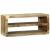 Cabinet TV cu raft Maro 80 x 32 x 36 cm Lemn masiv de mango GartenMobel Dekor