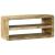 Cabinet TV cu raft Maro 80 x 32 x 36 cm Lemn masiv de mango GartenMobel Dekor