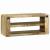 Cabinet TV cu raft Maro 80 x 32 x 36 cm Lemn masiv de mango GartenMobel Dekor