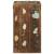 Cabinet TV Multicolour 36 x 30 x 54 cm Lemn masiv recuperat GartenMobel Dekor
