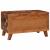 Cutie de depozitare 70 x 35 x 40 cm Lemn masiv reciclat GartenMobel Dekor