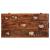 Cutie de depozitare 70 x 35 x 40 cm Lemn masiv reciclat GartenMobel Dekor