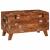 Cutie de depozitare 70 x 35 x 40 cm Lemn masiv reciclat GartenMobel Dekor