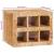 Raft pentru vin Maro 44 x 30 x 35 cm Lemn de mango solid GartenMobel Dekor