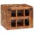 Raft pentru vin Maro 44 x 30 x 35 cm Lemn recuperat masiv GartenMobel Dekor