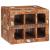 Raft pentru vin Maro 44 x 30 x 35 cm Lemn recuperat masiv GartenMobel Dekor