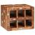 Raft pentru vin Maro 44 x 30 x 35 cm Lemn recuperat masiv GartenMobel Dekor