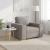 Canapea fotoliu gri taupe 100x78x84 cm, material textil GartenMobel Dekor