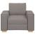 Canapea fotoliu gri taupe 100x78x84 cm, material textil GartenMobel Dekor