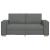 Canapea cu 2 locuri, gri închis, 180x78x84 cm, material textil GartenMobel Dekor