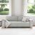 Canapea cu 3 locuri, gri nor, 220x78x84 cm, material textil GartenMobel Dekor